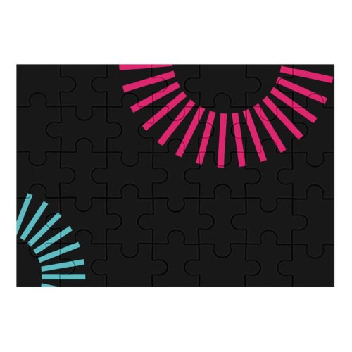 yanfind Picture Puzzle Abstract Black Dark Minimal Cyan Gears Minimalist AMOLED Family Game Intellectual Educational Game Jigsaw Puzzle Toy Set