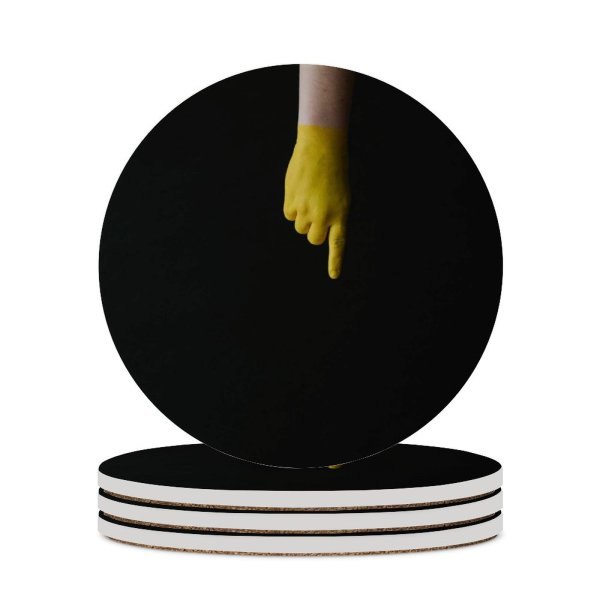 yanfind Ceramic Coasters (round) Finger Hate Arm Wrist Stock Free Family Game Intellectual Educational Game Jigsaw Puzzle Toy Set