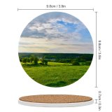 yanfind Ceramic Coasters (round) Images Land Grassland Grazing Grass Sky Wallpapers Meadow Plant Outdoors Chatillon Stock Family Game Intellectual Educational Game Jigsaw Puzzle Toy Set