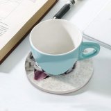 yanfind Ceramic Coasters (round) Wendy Corniquet  Winter Family Game Intellectual Educational Game Jigsaw Puzzle Toy Set
