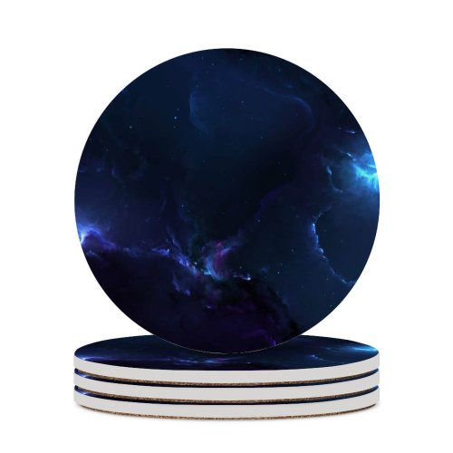 yanfind Ceramic Coasters (round) Starkiteckt Space Black Dark Nebulae   Dark Dark Digital Astronomy Family Game Intellectual Educational Game Jigsaw Puzzle Toy Set