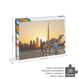yanfind Picture Puzzle Progress 39 Journey Sunset Traditional  Space Scene Ceremonial Gulf Way Family Game Intellectual Educational Game Jigsaw Puzzle Toy Set
