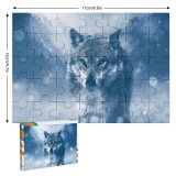 yanfind Picture Puzzle Comfreak Wolf  Wild Winter Snowfall Fog Starring Family Game Intellectual Educational Game Jigsaw Puzzle Toy Set