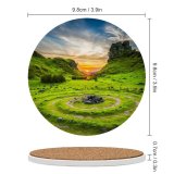 yanfind Ceramic Coasters (round) Images Place  HQ Grassland Landscape Grass Wallpapers Fantasy  Outdoors Scenery Family Game Intellectual Educational Game Jigsaw Puzzle Toy Set
