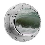 yanfind Timer Wave Sea Coast Clean  Surf Wind Ocean  Sports Surfing Boardsport 60 Minutes Mechanical Visual Timer