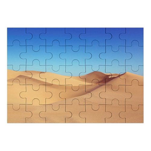 yanfind Picture Puzzle Desert Sand Dunes Clear Sky Family Game Intellectual Educational Game Jigsaw Puzzle Toy Set
