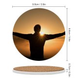 yanfind Ceramic Coasters (round) Images Stress Tranquillity Wallpapers Calmness Free Church Sunlight Chiang Pictures Worry-Free Sunrise Family Game Intellectual Educational Game Jigsaw Puzzle Toy Set