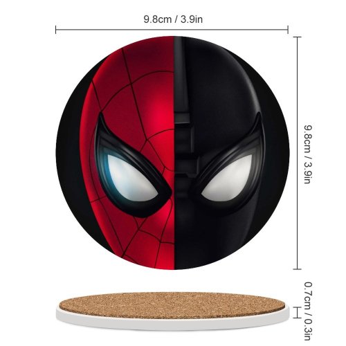 yanfind Ceramic Coasters (round) Far From Home Family Game Intellectual Educational Game Jigsaw Puzzle Toy Set
