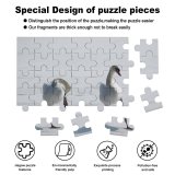 yanfind Picture Puzzle   Lake Frozen Winter Birds Snow Bird Beak Ducks Geese Swans Family Game Intellectual Educational Game Jigsaw Puzzle Toy Set