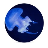 yanfind Ceramic Coasters (round) William Warby Jellyfish Underwater Glowing Family Game Intellectual Educational Game Jigsaw Puzzle Toy Set