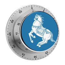 yanfind Timer Chinese Cultures Positive Zodiac Confidence Decor Papercutting Year Horse Home Vibrant Telling 60 Minutes Mechanical Visual Timer