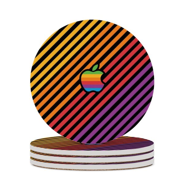 yanfind Ceramic Coasters (round) Technology Colorful Stripes Multicolor Family Game Intellectual Educational Game Jigsaw Puzzle Toy Set