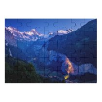 yanfind Picture Puzzle Dominic Kamp Lauterbrunnen Valley Rivendell Mountains Landscape Family Game Intellectual Educational Game Jigsaw Puzzle Toy Set