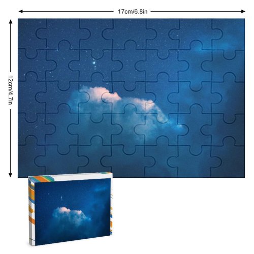yanfind Picture Puzzle Cerqueira Starry Sky Clouds Sky Night Family Game Intellectual Educational Game Jigsaw Puzzle Toy Set