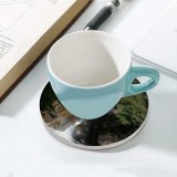 yanfind Ceramic Coasters (round) Waterfall Rock River Refreshing Landscape Cliff Refresh Clean Japan Yamanashi Resources Natural Family Game Intellectual Educational Game Jigsaw Puzzle Toy Set