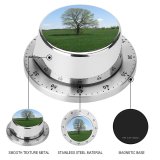 yanfind Timer Tree Field Farm Country Sky Lonely Natural Landscape Grassland Pasture Grass Meadow 60 Minutes Mechanical Visual Timer