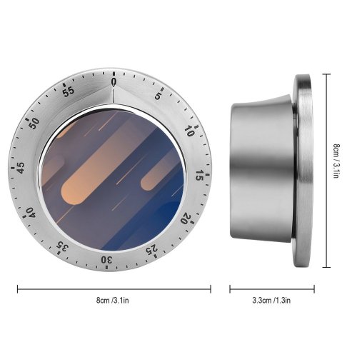yanfind Timer Futuristic Striped Sunset Vitality Purple Digitally  Fashionable Motion Creativity France Attitude 60 Minutes Mechanical Visual Timer