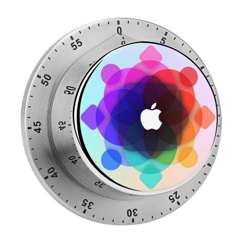 yanfind Timer Technology WWDC Colorful Gradient 60 Minutes Mechanical Visual Timer