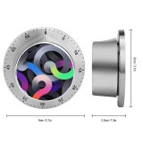 yanfind Timer Abstract  Space Light 60 Minutes Mechanical Visual Timer