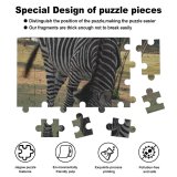 yanfind Picture Puzzle Zebra Terrestrial Vertebrate Wildlife Grass Grazing Grassland Snout Family Game Intellectual Educational Game Jigsaw Puzzle Toy Set