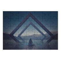 yanfind Picture Puzzle Alexandra Gruber Fantasy Alone Meditation Spiritual Landscape Evening Surreal Family Game Intellectual Educational Game Jigsaw Puzzle Toy Set