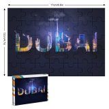 yanfind Picture Puzzle Hudson Lima Dubai Typography Digital Art Family Game Intellectual Educational Game Jigsaw Puzzle Toy Set