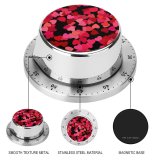yanfind Timer Aurora Nordstern Love Hearts Girly 60 Minutes Mechanical Visual Timer