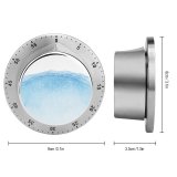 yanfind Timer Deep Snowing Christmas Home Snow Paints Drop Arranging Craft Abstract Winter Watercolor 60 Minutes Mechanical Visual Timer