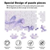 yanfind Picture Puzzle Purple Abstract  Aroma Art Curve Dynamic Elegant Flow form Incense Magic Family Game Intellectual Educational Game Jigsaw Puzzle Toy Set