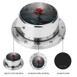 yanfind Timer Vadim Sadovski Flowers Rose Flower Fire Burning Dark 60 Minutes Mechanical Visual Timer