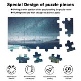 yanfind Picture Puzzle Grafixart Mountains Starry Sky Night Aerial Landscape Family Game Intellectual Educational Game Jigsaw Puzzle Toy Set