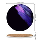 yanfind Ceramic Coasters (round) Abstract Galaxy S AMOLED Particles Purple Family Game Intellectual Educational Game Jigsaw Puzzle Toy Set