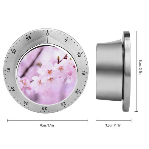 yanfind Timer Flowers Cherry  Cherry Flowers Spring Flowers 60 Minutes Mechanical Visual Timer