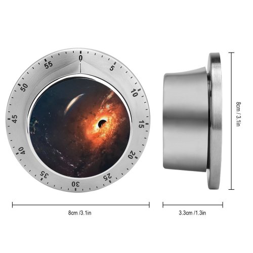 yanfind Timer Vadim Sadovski Space Hole Astronaut Spiral Galaxy  Space Exploration Space Adventure 60 Minutes Mechanical Visual Timer