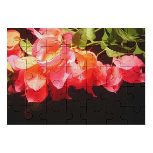 yanfind Picture Puzzle Leaf Stem Flower Flowers Branch Dark Night Petal Plant Garden Roses Peach Family Game Intellectual Educational Game Jigsaw Puzzle Toy Set