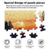 yanfind Picture Puzzle Portrait Edit Art  Landscape Horse Family Game Intellectual Educational Game Jigsaw Puzzle Toy Set