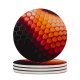 yanfind Ceramic Coasters (round) Dante Metaphor Abstract Hexagons Patterns Blocks Family Game Intellectual Educational Game Jigsaw Puzzle Toy Set