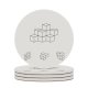 yanfind Ceramic Coasters (round) Plaster Ideas Empty Cube Creativity Border Generated Technology Design East Art Abstract Family Game Intellectual Educational Game Jigsaw Puzzle Toy Set
