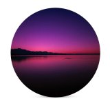 yanfind Ceramic Coasters (round) Travis Blessing Sunset Lake Dusk Purple Sky Reflection Dawn Dark Backlit Family Game Intellectual Educational Game Jigsaw Puzzle Toy Set