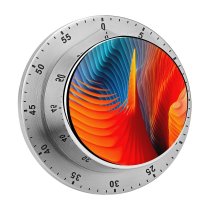 yanfind Timer Abstract Colorful MacOS Sierra 60 Minutes Mechanical Visual Timer