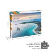 yanfind Picture Puzzle From Space Sand Famous Sea Bay Landscape Seascape Destinations Drone Place Sunny Family Game Intellectual Educational Game Jigsaw Puzzle Toy Set