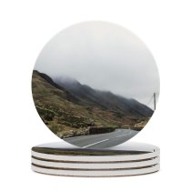 yanfind Ceramic Coasters (round) Road Hills Images Wallpapers Path Cloud Waterfall  Pictures Nervum Fog Mist Family Game Intellectual Educational Game Jigsaw Puzzle Toy Set