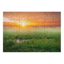 yanfind Picture Puzzle Sunrise Paddy Fields Landscape Countryside Agriculture Morning Scenic Family Game Intellectual Educational Game Jigsaw Puzzle Toy Set