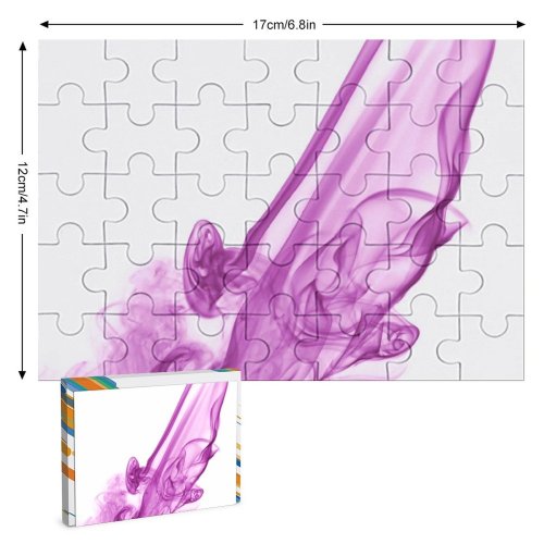 yanfind Picture Puzzle Potassium Isolated Fog Decoration Nobody Liquid Vivid  Silk Curve Contemporary Light Family Game Intellectual Educational Game Jigsaw Puzzle Toy Set