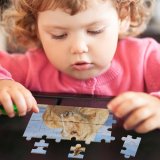 yanfind Picture Puzzle Horse Fence Portrait Bokeh Family Game Intellectual Educational Game Jigsaw Puzzle Toy Set