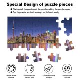 yanfind Picture Puzzle Harrison Haines Toronto Skyscrapers  Cityscape Night Lights Waterfront Dusk Reflections Architecture Family Game Intellectual Educational Game Jigsaw Puzzle Toy Set