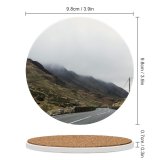 yanfind Ceramic Coasters (round) Road Hills Images Wallpapers Path Cloud Waterfall  Pictures Nervum Fog Mist Family Game Intellectual Educational Game Jigsaw Puzzle Toy Set