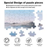 yanfind Picture Puzzle Desert Lake Clear Sky  Microsoft Go Family Game Intellectual Educational Game Jigsaw Puzzle Toy Set