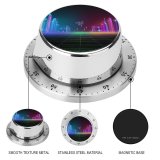 yanfind Timer Technology Razer Cyber City Neon Colorful Cityscape Futuristic 60 Minutes Mechanical Visual Timer