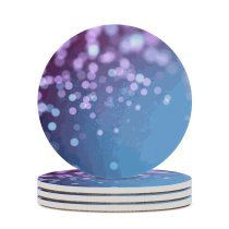 yanfind Ceramic Coasters (round) Tomislav Jakupec Abstract Lights Bokeh Circles  Purple Family Game Intellectual Educational Game Jigsaw Puzzle Toy Set